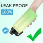 DOMICARE 32 oz Insulated Water Bottle Bulk, Vacuum Insulated Stainless Steel Sports Water Bottle with Straw Lid & Spout Lid, Leakproof, Reusable - Travel, Camping, Bike, Green Gradient (8 Pack) - Image 6