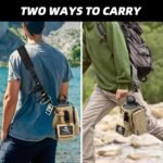 Water Bottle Holder Bag with Strap - Water Bottle Carrier Pouch for Walking, Gym, Camping, Fishing, Hunting 32oz, 64oz, 128oz One Gallon Tactical Carrier Holder - Image 3