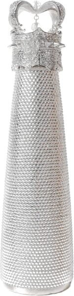 Bling Water Bottle Rhinestone Diamond Water Bottle Reusable Insulated Stainless Steel Bling Premium Aesthetic Gift (Princess, silver) - Image 5