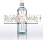 Dog House Puppy Dog Themed Waterproof Water Bottle Sticker Wrappers for Girls, 20 1.75" x 8.5" Wrap Around Labels by AmandaCreation - Image 4