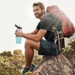 Han's Bottle Sports Water Bottle - 24 Oz, Straw Lid, Leak Proof, Vacuum Insulated Stainless Steel, Double Walled, Thermo Mug,Lilac green - Image 7