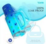 YOME 40 oz Sea Turtle Tumbler with Handle and Flip Straw for Women | Stainless Steel Insulated Water Bottle | Keeps Drinks Cold | Dishwasher Safe | Cupholder Friendly | Gift Gym Travel Yoga - Image 6