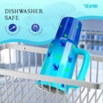 YOME 40 oz Sea Turtle Tumbler with Handle and Flip Straw for Women | Stainless Steel Insulated Water Bottle | Keeps Drinks Cold | Dishwasher Safe | Cupholder Friendly | Gift Gym Travel Yoga - Image 8