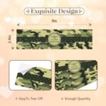 32PCS Camouflage Water Bottle Labels, Army Military Water Bottle Stickers for Boy, Army Camouflage Birthday Water Bottle Wrappers, Military Themed Party Decoration - Image 5