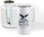 PYD Life 4 Pack Sublimation Blank Tumblers 20 OZ White Mugs with Handle,Stainless Steel Coffee Travel Cups with Sliding Lid for Mug Tumbler Heat Press Sublimation Oven Printing - Image 5