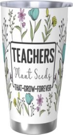 Teacher Appreciation Gifts for Women Teachers, Coffee Tumbler Water Bottle - Stainless Steel Travel Mug, 20oz - Image 4