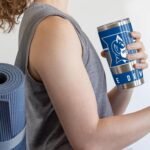 Rico Industries NCAA Duke Blue Devils Standard 20oz Stainless Steel Tumbler with Lid - Great for Coffee, Tea, Water or Cocktails - Image 5