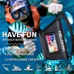Waterproof Bag for Swimming, IPX8 Cell Phone Dry Bags waterproof with Waist Strap, Keep Your Valuables Dry, Perfect for Swimming Snorkeling Boating Kayaking Beach Pool Water Park (Normal) - Image 4