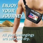 Waterproof Bag for Swimming, IPX8 Cell Phone Dry Bags waterproof with Waist Strap, Keep Your Valuables Dry, Perfect for Swimming Snorkeling Boating Kayaking Beach Pool Water Park (Normal) - Image 5