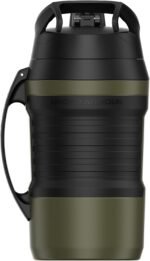 Under Armour Half Gallon Water Bottle Insulated, 64oz Insulated Water Bottle with Handle, Fence Hook, Leak Resistant, for Baseball, Football & More, Marine OD Green - Image 4