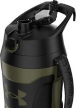 Under Armour Half Gallon Water Bottle Insulated, 64oz Insulated Water Bottle with Handle, Fence Hook, Leak Resistant, for Baseball, Football & More, Marine OD Green - Image 5