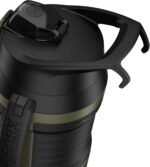 Under Armour Half Gallon Water Bottle Insulated, 64oz Insulated Water Bottle with Handle, Fence Hook, Leak Resistant, for Baseball, Football & More, Marine OD Green - Image 6
