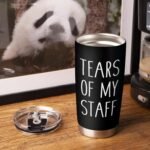 Shqiueos Funny Boss Gifts - Tears of My Staff 20oz Tumbler Cup, Birthday Gifts for Boss Lady, Employer, Leader, Principal, Boss's Day Christmas Gifts for Office Men Women Water Bottle - Image 4