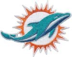 Tervis Venture® Lite Tritan 24oz Water Bottle with 2-in-1 VersaLid® | NFL® Miami Dolphins - Embroidered Emblem | Made in America, Leakproof, Double-Wall Vacuum Insulated, Keeps Drinks Cold - Image 3