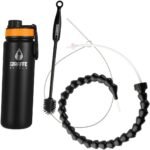 Giraffe Bottle Tower Hands Free Drinking System, Insulated Stainless Steel Bottle (length 25 in / 63 cm) - Image 3