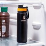 Giraffe Bottle Tower Hands Free Drinking System, Insulated Stainless Steel Bottle (length 25 in / 63 cm) - Image 6