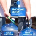 TERA PUMP TRDWH003 [ 2-Pack, Black ] Stable Ergonomic 5 Gal Drinking Water Bottle Handle, No More Tilting Heavy Water Jugs - Image 3