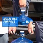 TERA PUMP TRDWH003 [ 2-Pack, Black ] Stable Ergonomic 5 Gal Drinking Water Bottle Handle, No More Tilting Heavy Water Jugs - Image 5