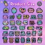 50 Pcs Inspirational Quotes Water Bottle Stickers for Kids, Adults Aesthetics Motivational Vinyl Waterproof Laptop Decals, Phone Case Luggage Scrapbook Mirror Skateboarding Decor - Image 3