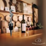 Wine Bottle Stopper, Decorative, 2-Pack, Vacuum Seal, Soft Reusable Silicone Cork for Leak Proof, Seahorse, Ocean (Silver) - Image 4