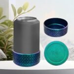 Silicone Sleeve for 1 Gallon 128oz yeti Water Bottles - Anti-Slip, Anti-Ding, Anti-Dent, and Safe for Pet Bowls. Perfect for Camping and Hiking Trips - ARGO, Designed in The USA. (Emerald) - Image 4