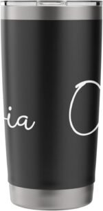 Olivia Name Birthday Kid Girl Woman Personalized Olivia Stainless Steel Insulated Tumbler - Image 5