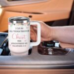 Christian Gifts for Women, 40oz Tumbler with Bible Verse, Christian Tumbler for Women with Straw, Religious Gifts for Womens, Inspirational Birthday Christmas Presents for Her, Mom, Sister - Image 5