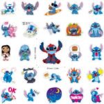 120pcs Cute Stitch Cartoon Stickers for Kids Water Bottle, Cool Lilo Stitch Waterproof Vinyl Stickers for Teen Girl Laptop Skateboard Bike Guitar Laggage Bicycle Travel Case - Image 4
