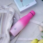 BJPKPK Insulated Water Bottle 17oz Stainless Steel Water Bottles Disawasher Safe Reusable Metal Thermal Keep Cold and Hot,Cherry - Image 5