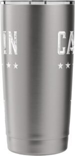 Vintage Captain Dan Personalized First Name Boating Stainless Steel Insulated Tumbler - Image 3