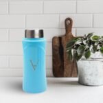 Kiddo Screw Water Bottles 500ml | Easy Grip Stainless Bottles | Steel Bottle For Office, Gym, Kids Used | Leak Proof & BPA Free (Blue-Screw) - Image 6