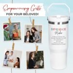 Thank You Gifts for Women Coworkers - Chaos Coordinator 30 oz Stainless Steel Tumbler with Lid and Handle - Birthday Employee Appreciation Gifts for Coworkers Friends Boss Teachers - Image 5