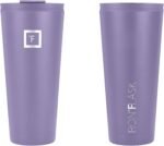 IRON °FLASK Classic Tumbler - Vacuum Insulated Stainless Steel Water Bottle, Double Walled, Drinking Cup, Insulated Travel Mug (Lavender, 32 oz Solid Lid) - Image 4