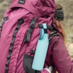 Linkidea Plastic Bottled Water Sleeve with Carry Strap Compatible with 16.9/20 Fl Oz Lifewtr, Smartwater, Portable Disposable Water Bottle Cover Holder for Outdoor, Light Blue - Image 7