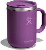 Hydro Flask Coffee Mug – Insulated Stainless Steel, Non Spill, Leak Resistant Travel Mug 24 Oz Beachplum Purple - Image 3