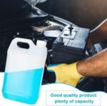 3 Pcs 1 Gallon Plastic Jugs with Caps Empty Storage Containers with Pump Head Bottle Cap and Handles Reusable HDPE Gallon Jugs for Water Oil Soy Sauce Detergent Liquid - Image 5