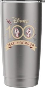 Disney 100 Years of Wonder Chip 'n Dale Muted Cute D100 Stainless Steel Insulated Tumbler - Image 4