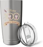 Disney 100 Years of Wonder Chip 'n Dale Muted Cute D100 Stainless Steel Insulated Tumbler - Image 6