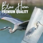 Onebttl Blue Heron Gifts with Watercolor Paint Wall Art on Tumbler, Insulated 20 oz Stainless Steel Travel Tumbler with Lid - Image 3