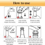 12 Pieces Wine Stoppers Vacuum, Silicone Wine Saver & Preserver, Reusable Bottle Sealer, Keep Fresh - Image 4