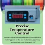 3D Printed Bottle Recycler, 3D Printer Filament Maker Machine, Desktop Extruder with Digital Temperature Control, Recycled Pet Bottle Recycler- - Image 4