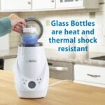 Dr. Brown's Natural Flow Anti-Colic Options+ Wide-Neck Glass Baby Bottle Starter Set with 100% Silicone Glass Bottle Sleeves, Baby Bottle Brush, HappyPaci Pacifier & Pacifier and Bottle Wipes, 0m+ - Image 4