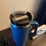 40 OZ Tumbler Lid Replacement Fit for Stanley Cup, 2 Pack Clear Replacement Lids Fit for Stanley Travel Tumbler, Spill Proof Tumbler Covers for Stanley Cup Accessories (Opaque - Black) - Image 6