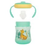 The First Years Soft Spout Trainer Toddler Cups - Leopard and Toucan -Jungle Themed Trainer Sippy Cups for Toddlers - 2 Count - Image 3