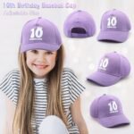 Gifts for 10 Year Old Girl, 10 Year Old Girl Birthday Gifts for Daughter Niece with IN MY DOUBLE DIGITS ERA Water Bottle Baseball Cap Greeting Cards, 10th Birthday Teen Girls Gift Ideas - Image 3