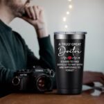 Doctor Gifts for Men - Doctor Appreciation Gift - Doctors Day, Graduation Gifts for Doctors, Physician, Dr - 20oz Insulated Tumbler - Image 4
