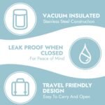 Papablic Portable Travel Baby Bottle Warmer Plus, 18 oz Large Capacity Stainless Steel Bottle Warmer, Safe & Easy to Clean - Image 6