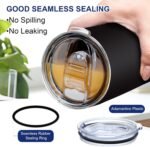 2Pcs Replacement Lids Compatible With Bubba Envy S Stainless Steel Tumbler 24 oz Accessory, Clear Slide Spill Proof Cup Cover, Bpa Free - Image 4