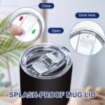 2Pcs Replacement Lids Compatible With Bubba Envy S Stainless Steel Tumbler 24 oz Accessory, Clear Slide Spill Proof Cup Cover, Bpa Free - Image 5