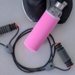 uxcell 2pcs Neoprene Water Bottle Sleeve, 12 oz Insulated Water Glass Bottles Carrier Bag Collapsible Drink Bottle Sleeve Cover Holder with Handle, Black - Image 5